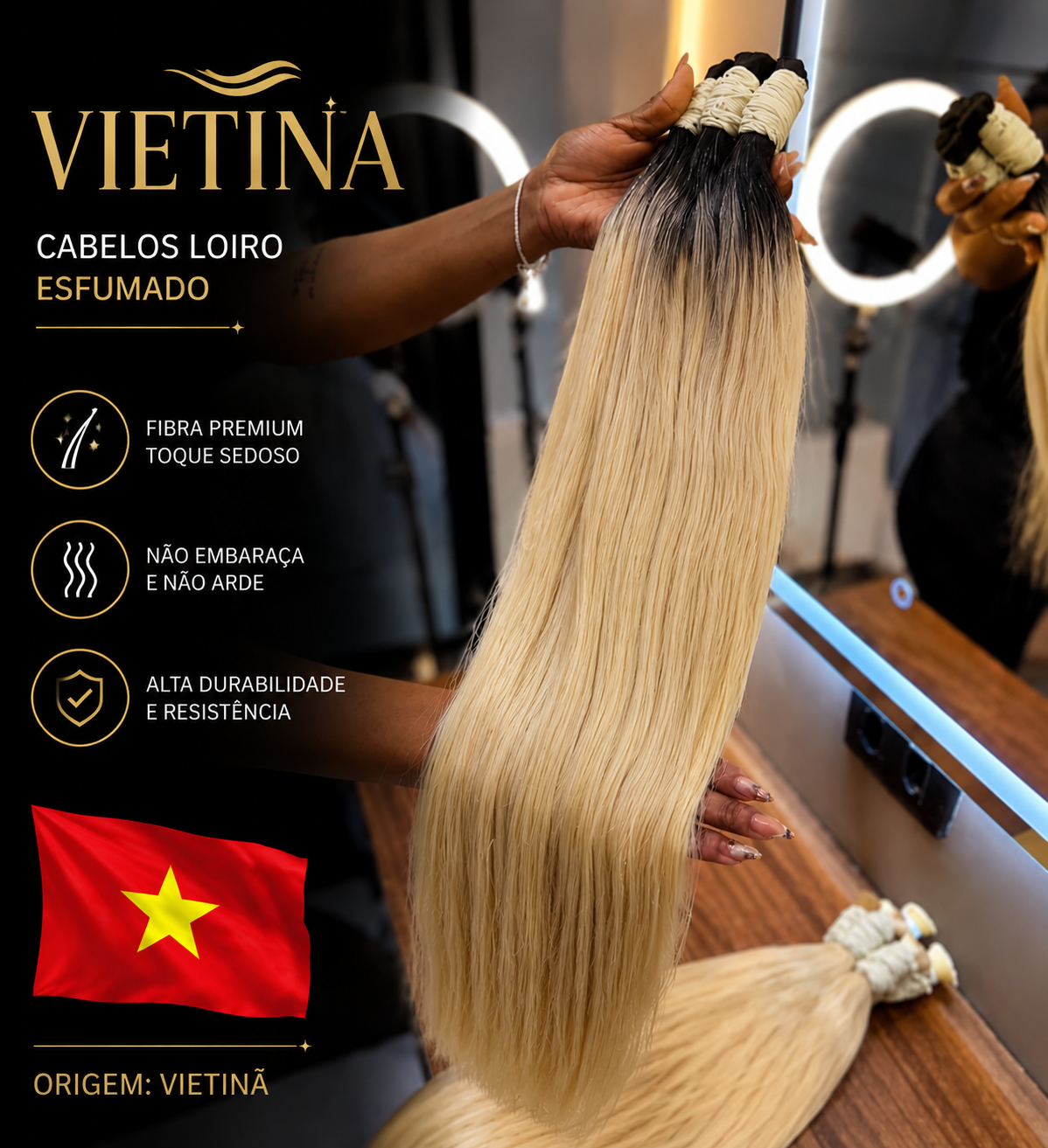 Vietnamita Loiro Esfumado